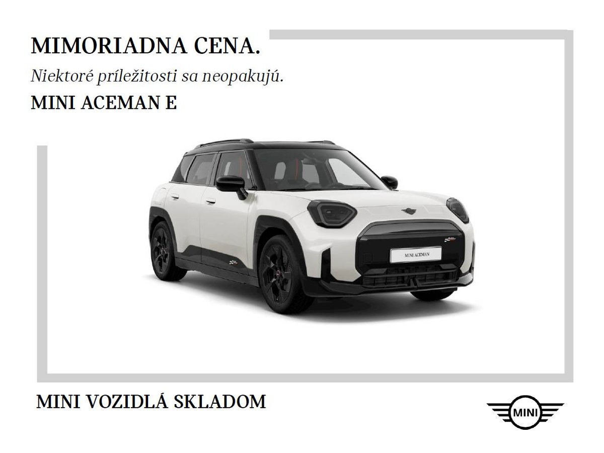 2024 MINI Aceman, 0 km, Slowakei — Foto 1