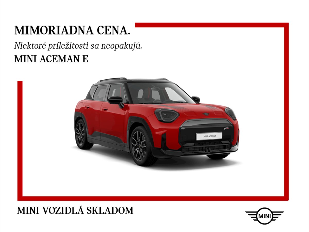 2025 MINI Aceman, Slowakei — Foto 1