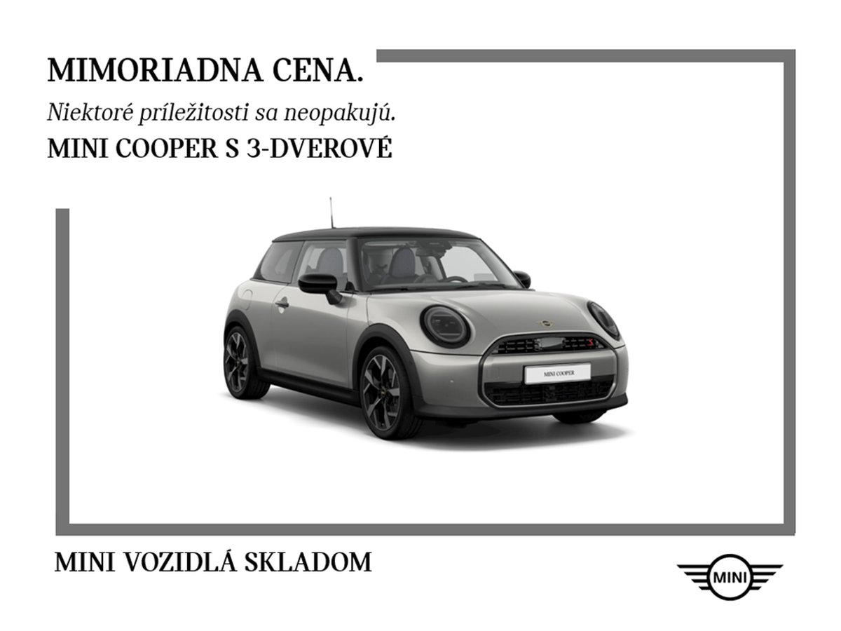 2024 MINI Cooper, Slowakei — Foto 1