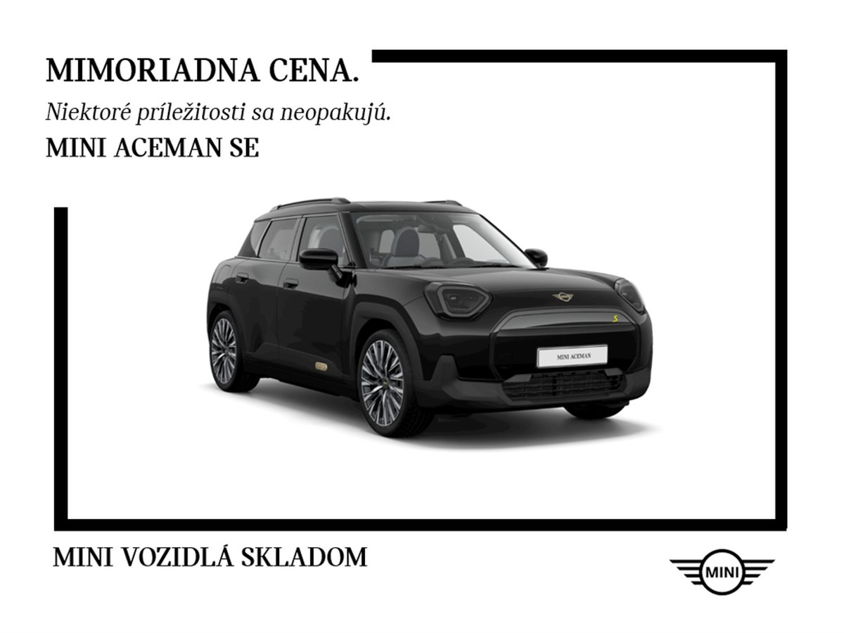 2025 MINI Aceman, Slowakei — Foto 1