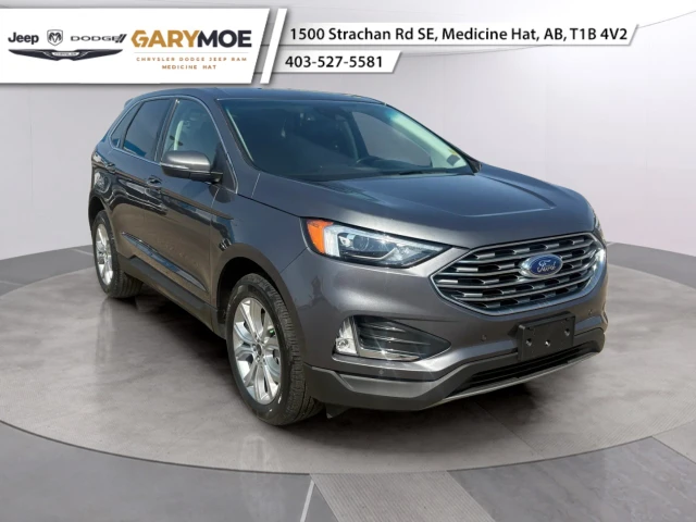 2024 Ford Edge Titanium AWD, grau, 77.267 km, Import Kanada — Foto 1