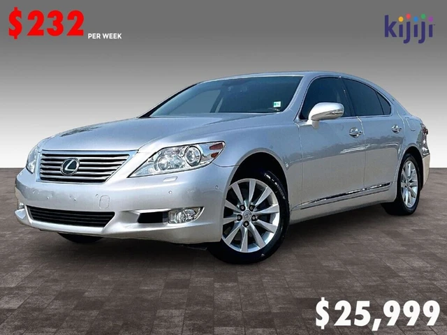 2010 Lexus Ls 460 AWD 460, silber, 69.505 km, Import Kanada — Foto 1