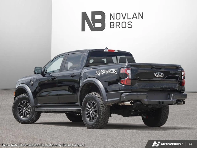 2026 Ford Ranger Raptor, schwarz, 1 km, Import Kanada — Foto 4 z 5
