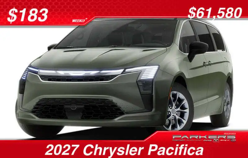 2027 Chrysler Pacifica Select AWD, 0 km, Import Kanada — Foto 1 2027 Chrysler Pacifica Select AWD, 0 km, Import Kanada — Foto 1