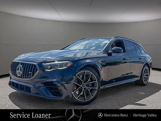 2026 Mercedes-Benz Eclass AMG E 53 E, schwarz, 11.900 km, Import Kanada — Foto 1