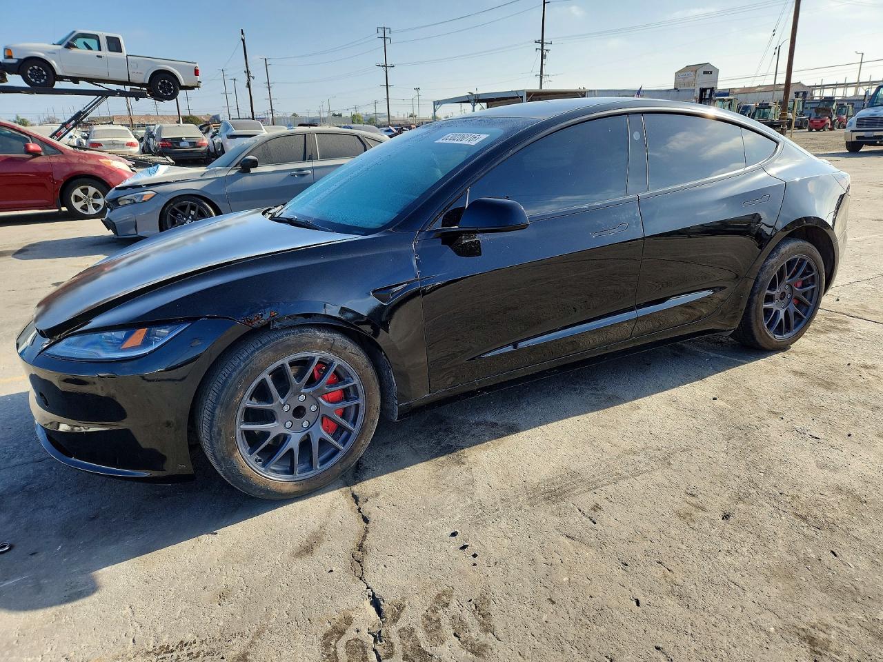 2025 Tesla MODEL 3, schwarz, 52.844 km, Import USA — Foto 1