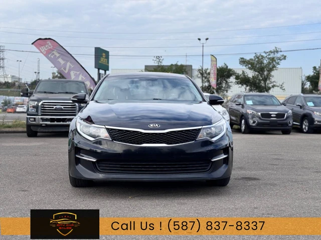 2018 Kia Optima LX, schwarz, 163.011 km, Import Kanada — Foto 5 z 5