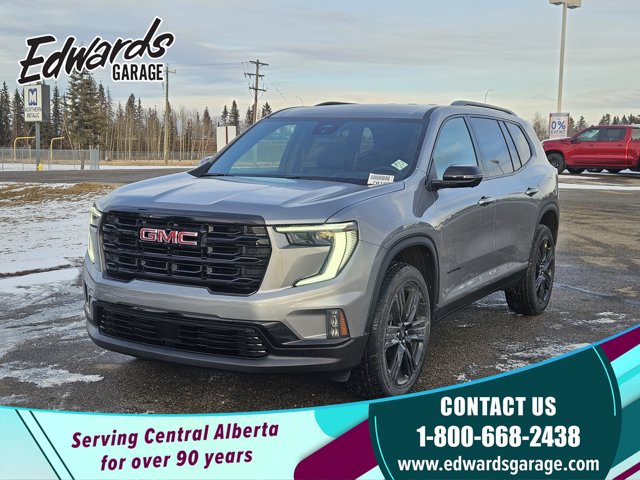 2026 GMC Acadia Elevation Premium Pkg Black Edition, grau, 4 km, Import Kanada — Foto 1