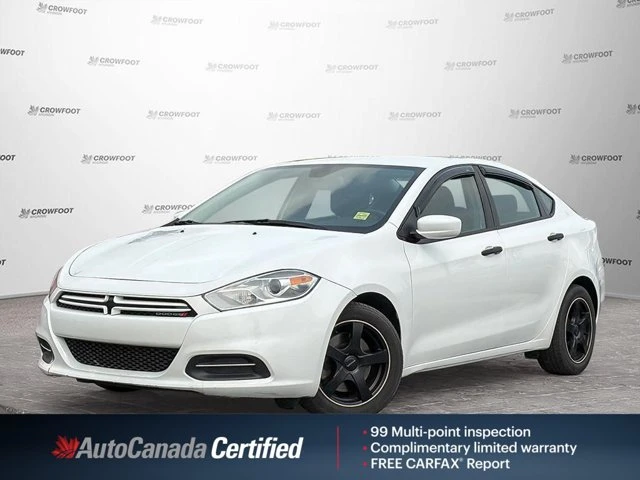 2016 Dodge Dart SE | No Accidents | Core Racing Rims| Premium Mats, weiß, 129.923 km, Import Kanada — Foto 1