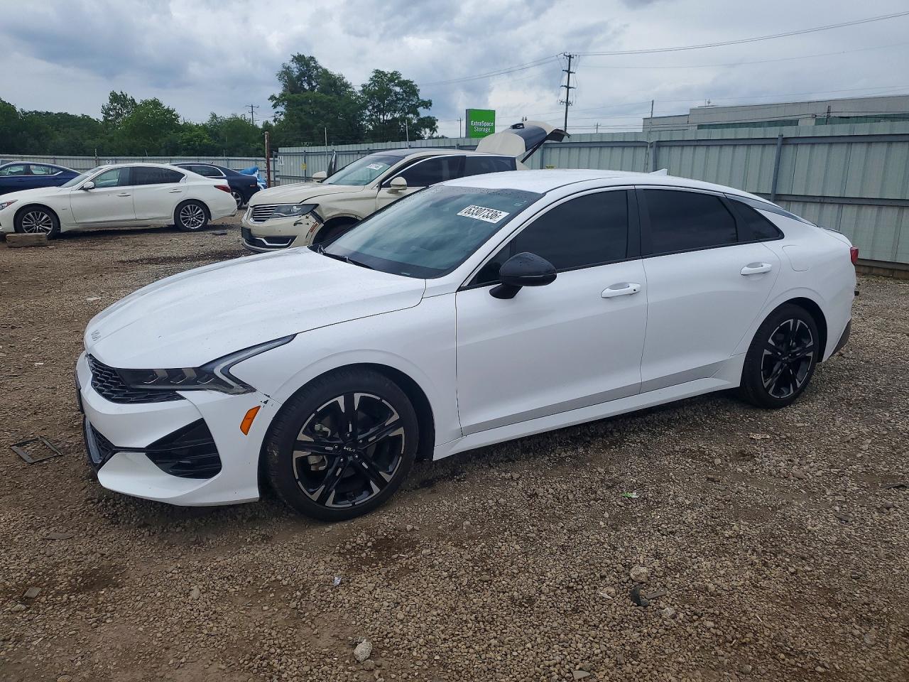 2024 Kia K5 GT LINE, weiß, 29.440 km, Import USA — Foto 1