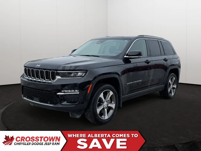 2023 Jeep Grand Cherokee 4Xe BASE | Winter Tires | Heated Seats, schwarz, 22.193 km, Import Kanada — Foto 1
