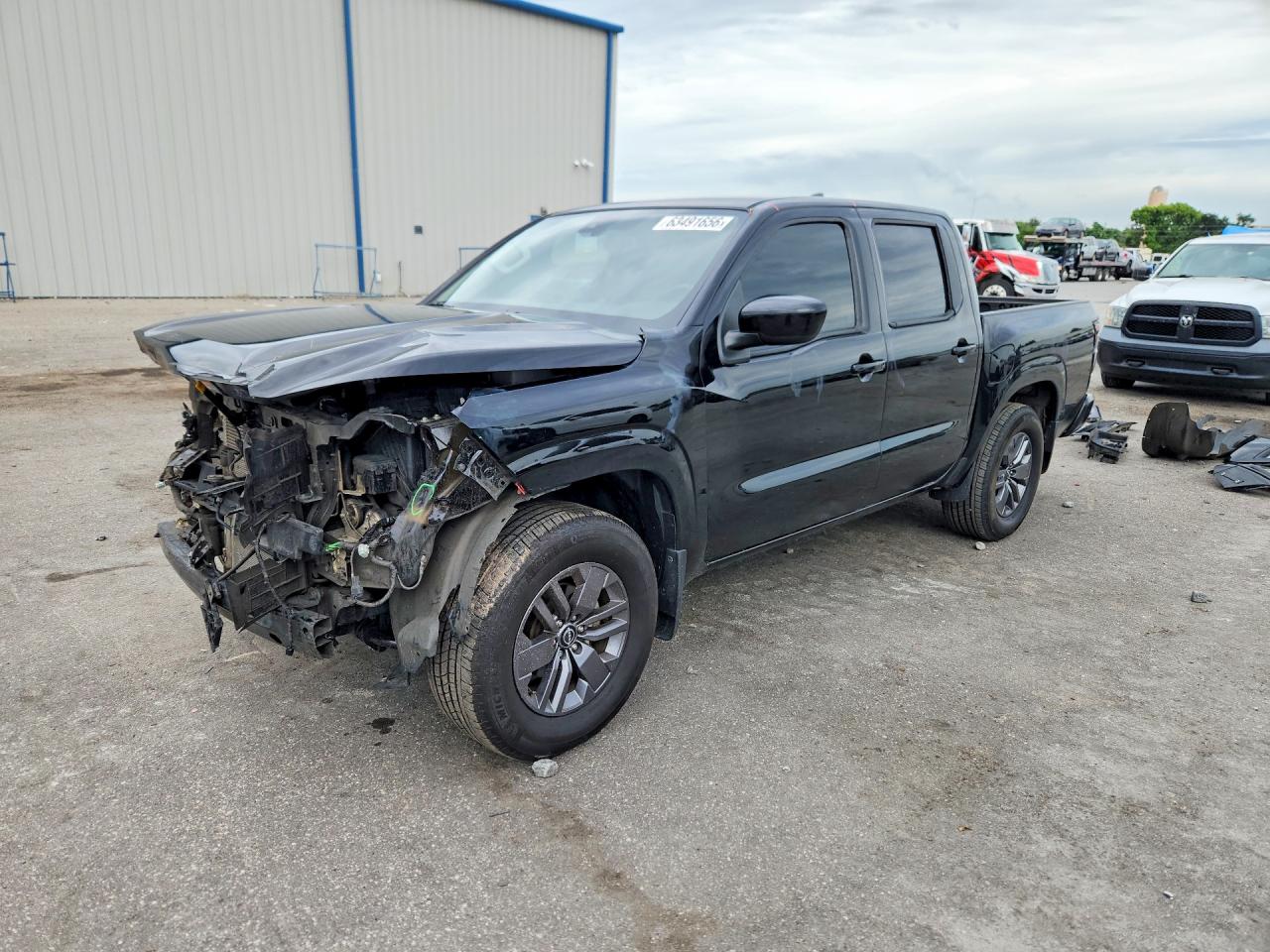 2025 Nissan FRONTIER SV, schwarz, 31.474 km, Import USA — Foto 1