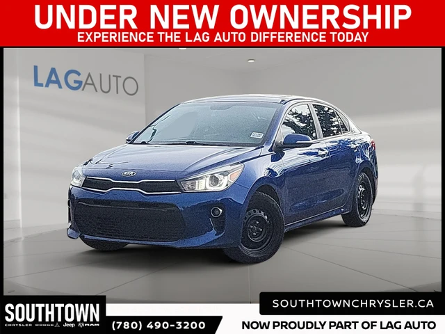 2019 Kia Rio EX, blau, 103.896 km, Import Kanada — Foto 1