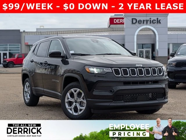 2026 Jeep Compass Sport, schwarz, 15 km, Import Kanada — Foto 1