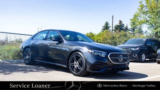 2026 Mercedes-Benz Eclass E 350, grau, 9.341 km, Import Kanada — Foto 1