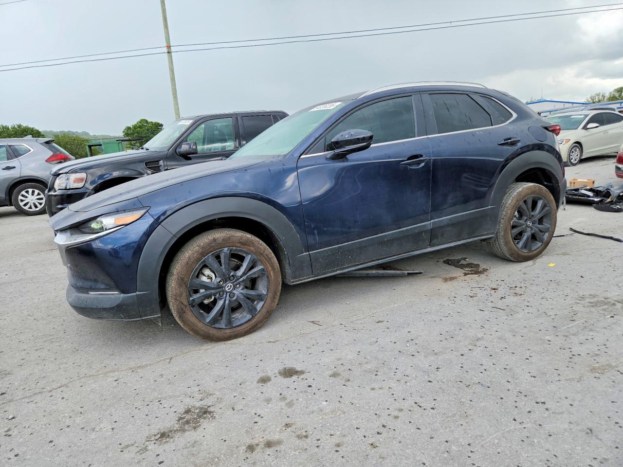 2024 Mazda CX-30 SELECT, blau, 4.731 km, Import USA — Foto 1