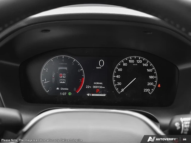 2027 Honda Hrv EX-L, schwarz, 7 km, Import Kanada — Foto 13 z 19