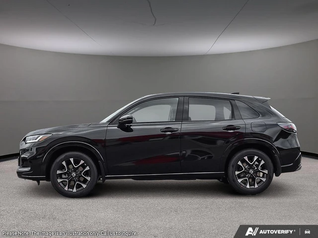 2027 Honda Hrv EX-L, schwarz, 7 km, Import Kanada — Foto 3 z 19