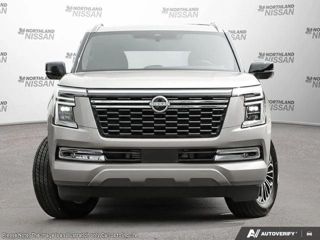 2026 Nissan Armada SL, silber, 25 km, Import Kanada — Foto 2 z 20