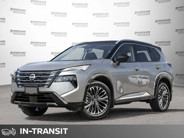 2026 Nissan Rogue Platinum, silber, 10 km, Import Kanada — Foto 1