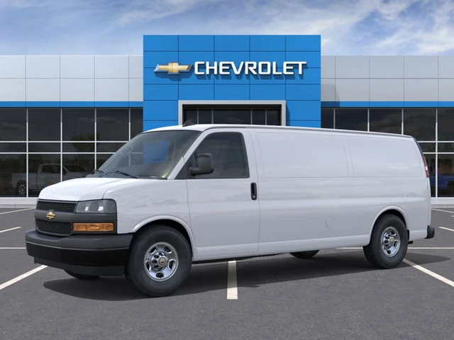 2025 Chevrolet Express WT 155'', weiß, 25 km, Import Kanada — Foto 2 z 5