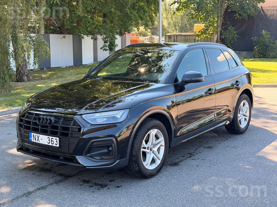 2024 Audi Q5, schwarz, 16.000 km, Lettland — Foto 1