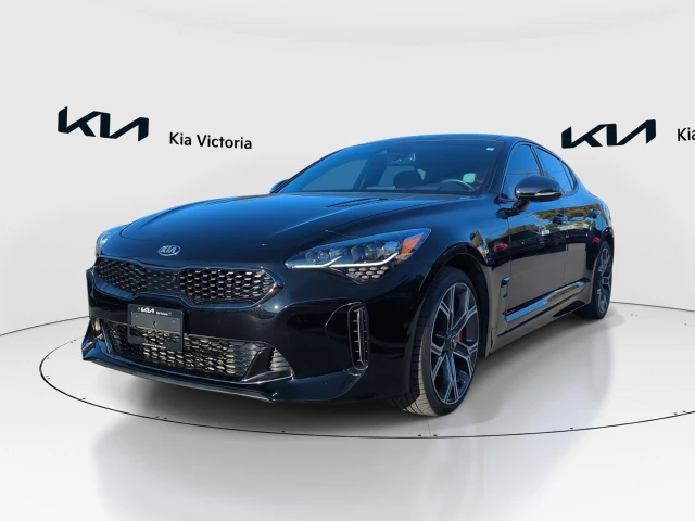 2018 Kia Stinger GT Limited, schwarz, 25.572 km, Import Kanada — Foto 1