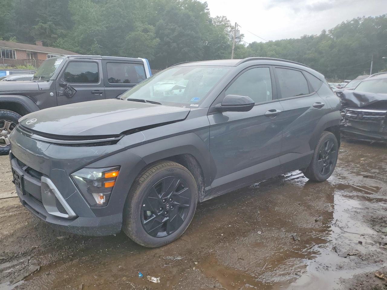 2026 Hyundai KONA SEL SPORT, grau, 1.078 km, Import USA — Foto 1