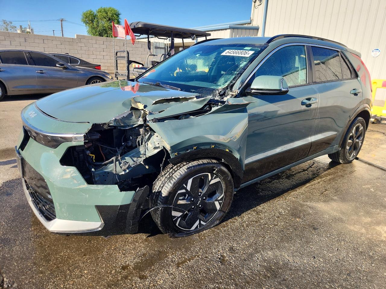 2024 Kia NIRO WIND, grün, 148.412 km, Import USA — Foto 1