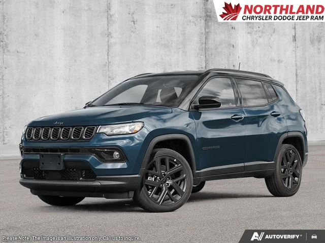 2026 Jeep Compass Limited, blau, 15 km, Import Kanada — Foto 1