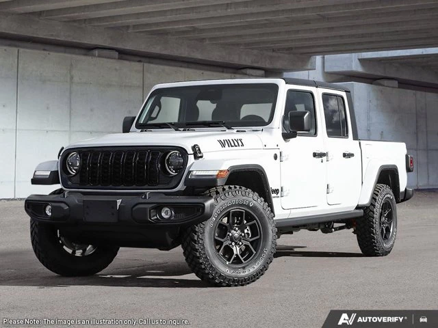 2026 Jeep Gladiator Willys, weiß, Import Kanada — Foto 1