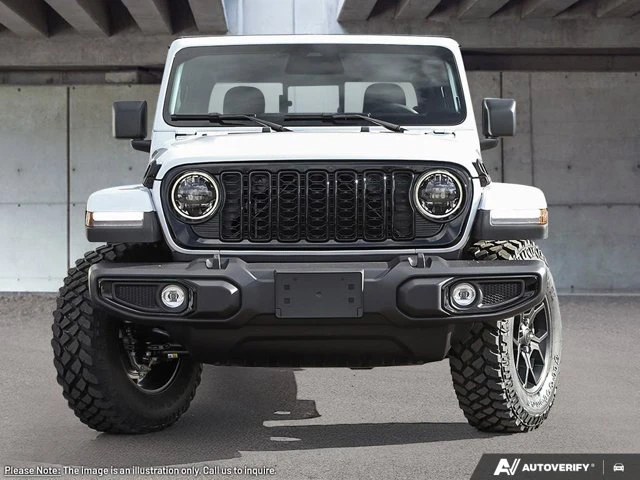 2026 Jeep Gladiator Willys, weiß, Import Kanada — Foto 2 z 12