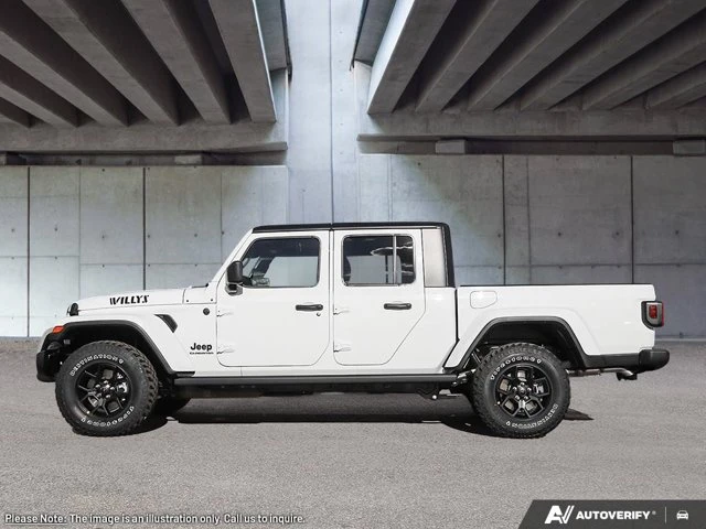 2026 Jeep Gladiator Willys, weiß, Import Kanada — Foto 4 z 12