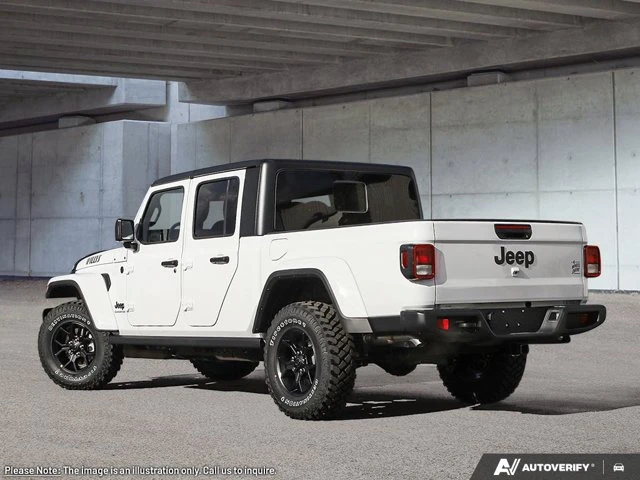 2026 Jeep Gladiator Willys, weiß, Import Kanada — Foto 5 z 12