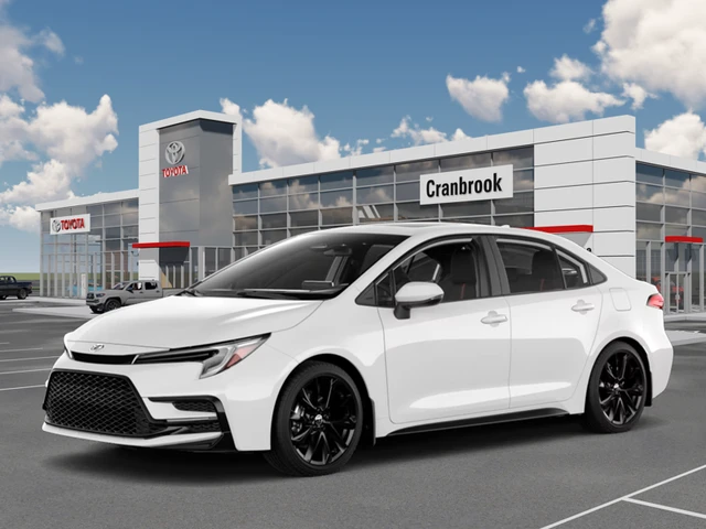 2027 Toyota Corolla HYBRID SE AWD, weiß, 4 km, Import Kanada — Foto 1
