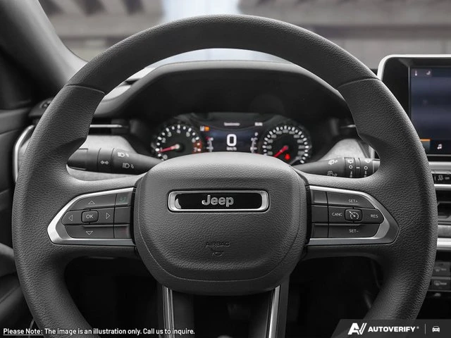2026 Jeep Compass Sport 4 x 4 | 0% Financing OAC, schwarz, 2 km, Import Kanada — Foto 14 z 20