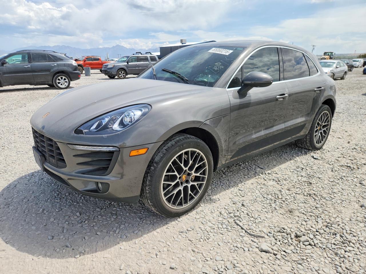 2018 Porsche MACAN, grau, 132.291 km, Import USA — Foto 1