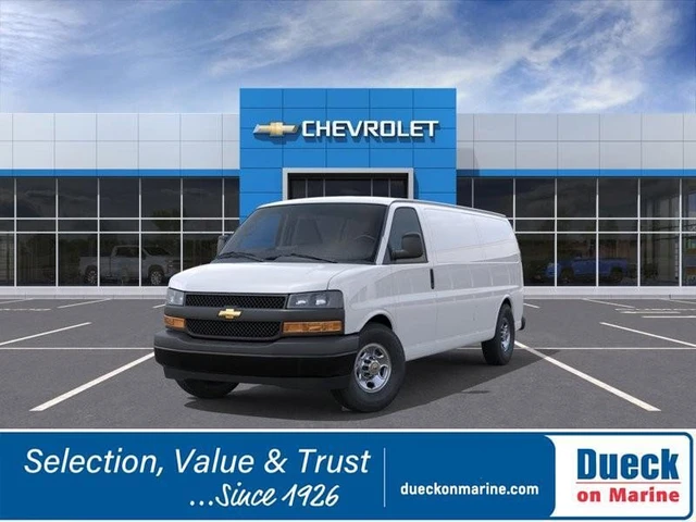 2026 Chevrolet Express Work, weiß, 5 km, Import Kanada — Foto 1