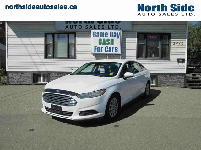 2016 Ford Fusion, weiß, 120.417 km, Import Kanada — Foto 1