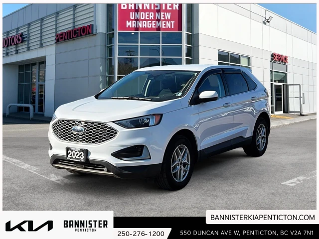 2023 Ford Edge SEL AWD, weiß, 73.820 km, Import Kanada — Foto 1