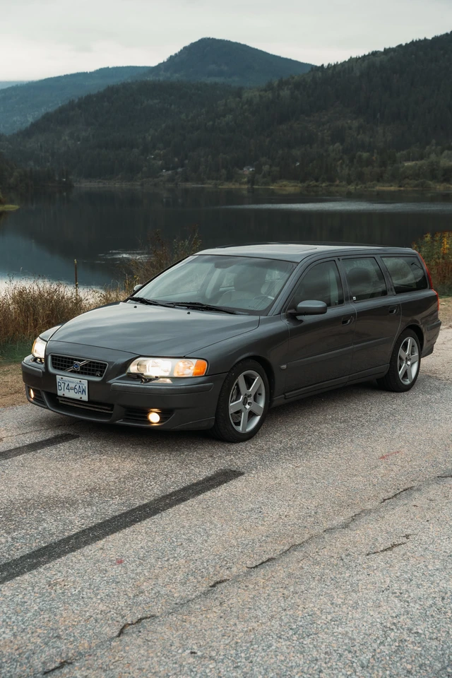 2004 Volvo V70, grau, 251.000 km, Import Kanada — Foto 4 z 5