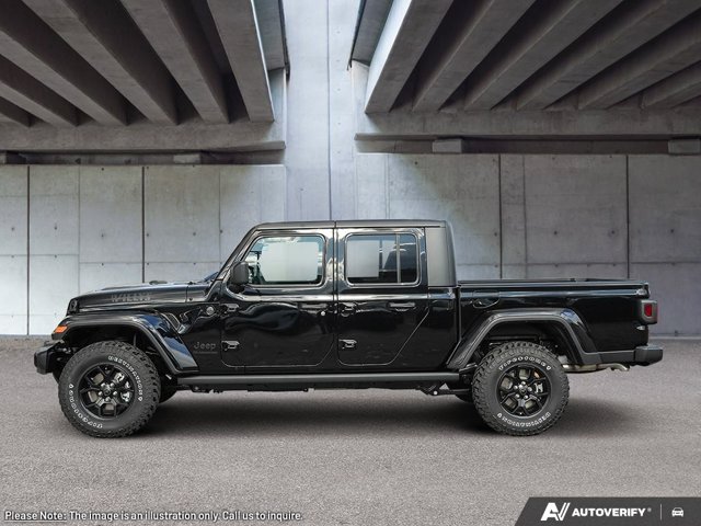 2026 Jeep Gladiator Willys, schwarz, Import Kanada — Foto 4 z 20