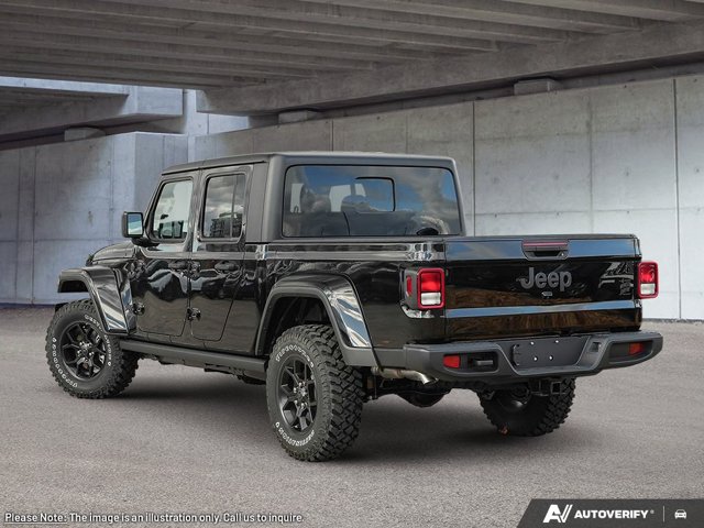 2026 Jeep Gladiator Willys, schwarz, Import Kanada — Foto 5 z 20
