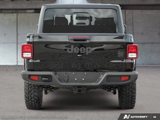 2026 Jeep Gladiator Willys, schwarz, Import Kanada — Foto 6 z 20