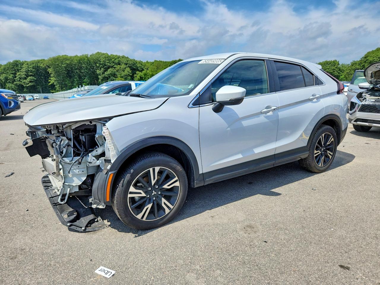 2025 Mitsubishi ECLIPSE CROSS, weiß, 39.461 km, Import USA — Foto 1