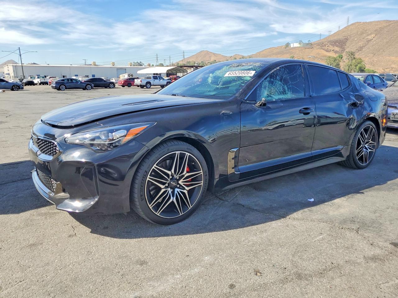 2023 Kia STINGER GT2, schwarz, 67.764 km, Import USA — Foto 1