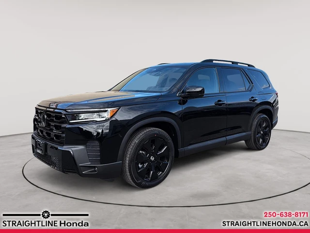 2026 Honda Pilot BLACK EDITION, schwarz, 12 km, Import Kanada — Foto 1