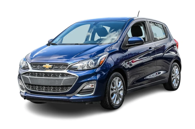 2022 Chevrolet Spark 1LT, blau, 85.176 km, Import Kanada — Foto 1