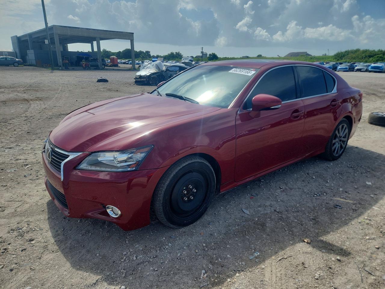 2015 Lexus GS 350, rot, 190.671 km, Import USA — Foto 1